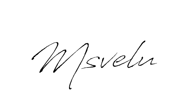 Make a beautiful signature design for name Msvelu. Use this online signature maker to create a handwritten signature for free. Msvelu signature style 6 images and pictures png