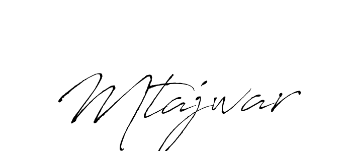 Also You can easily find your signature by using the search form. We will create Mtajwar name handwritten signature images for you free of cost using Antro_Vectra sign style. Mtajwar signature style 6 images and pictures png