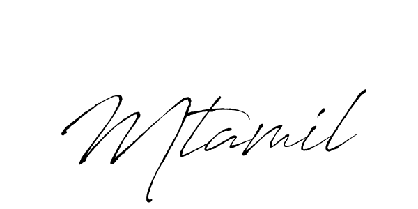 How to Draw Mtamil signature style? Antro_Vectra is a latest design signature styles for name Mtamil. Mtamil signature style 6 images and pictures png