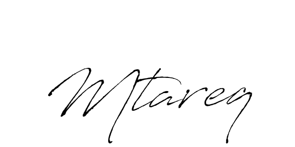Mtareq stylish signature style. Best Handwritten Sign (Antro_Vectra) for my name. Handwritten Signature Collection Ideas for my name Mtareq. Mtareq signature style 6 images and pictures png