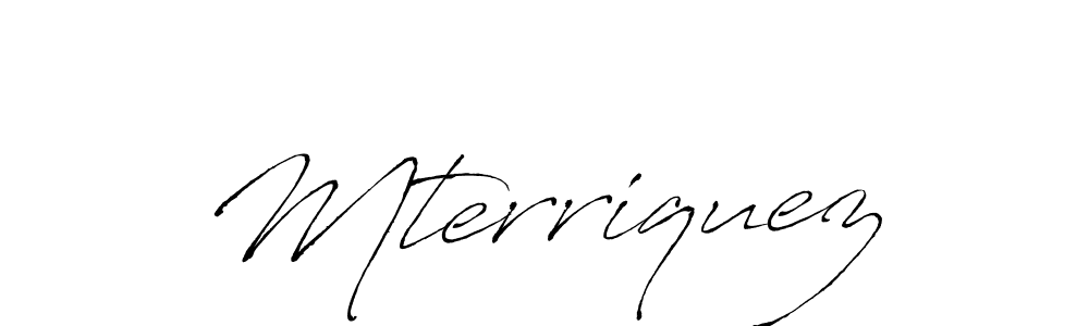 It looks lik you need a new signature style for name Mterriquez. Design unique handwritten (Antro_Vectra) signature with our free signature maker in just a few clicks. Mterriquez signature style 6 images and pictures png