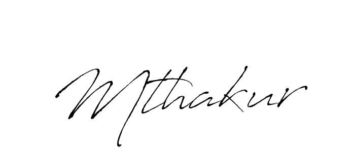 Make a beautiful signature design for name Mthakur. Use this online signature maker to create a handwritten signature for free. Mthakur signature style 6 images and pictures png