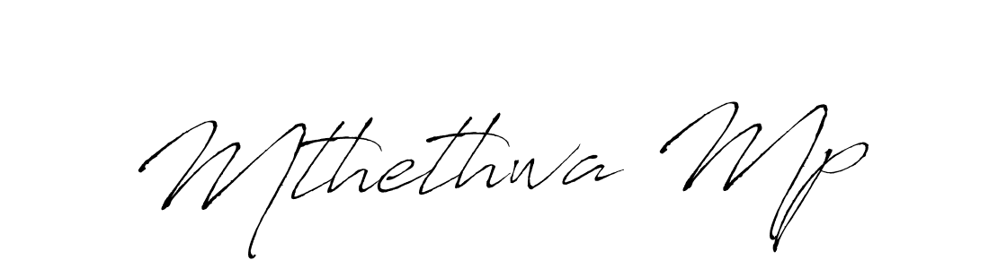 Also we have Mthethwa Mp name is the best signature style. Create professional handwritten signature collection using Antro_Vectra autograph style. Mthethwa Mp signature style 6 images and pictures png