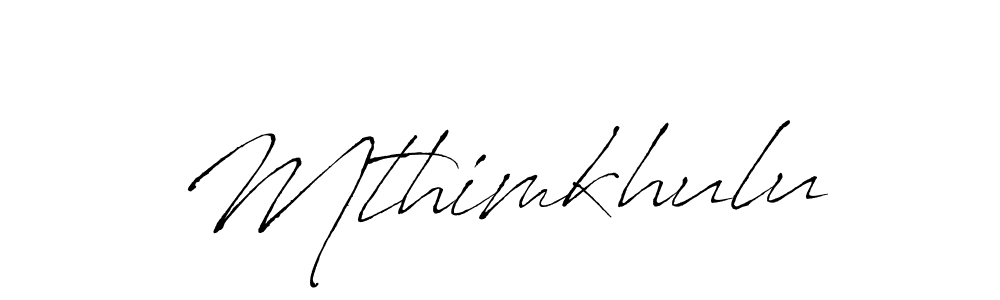 How to make Mthimkhulu signature? Antro_Vectra is a professional autograph style. Create handwritten signature for Mthimkhulu name. Mthimkhulu signature style 6 images and pictures png