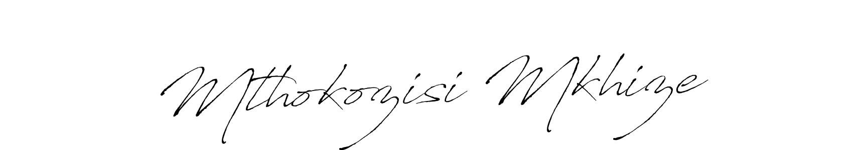 Make a beautiful signature design for name Mthokozisi Mkhize. Use this online signature maker to create a handwritten signature for free. Mthokozisi Mkhize signature style 6 images and pictures png