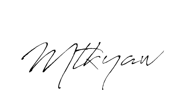 Also You can easily find your signature by using the search form. We will create Mtkyaw name handwritten signature images for you free of cost using Antro_Vectra sign style. Mtkyaw signature style 6 images and pictures png