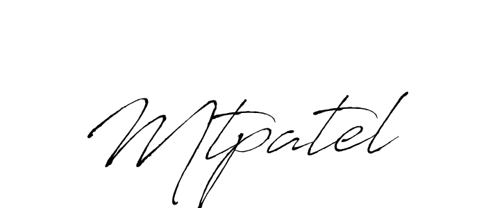 It looks lik you need a new signature style for name Mtpatel. Design unique handwritten (Antro_Vectra) signature with our free signature maker in just a few clicks. Mtpatel signature style 6 images and pictures png