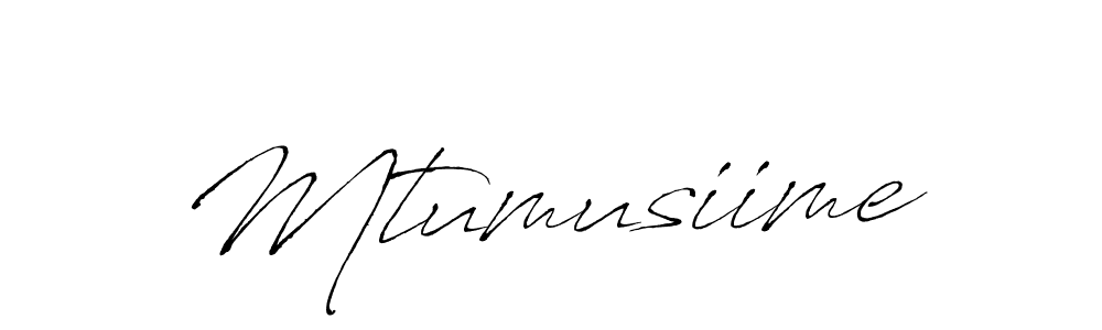 Also we have Mtumusiime name is the best signature style. Create professional handwritten signature collection using Antro_Vectra autograph style. Mtumusiime signature style 6 images and pictures png