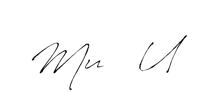 It looks lik you need a new signature style for name Mu س U. Design unique handwritten (Antro_Vectra) signature with our free signature maker in just a few clicks. Mu س U signature style 6 images and pictures png