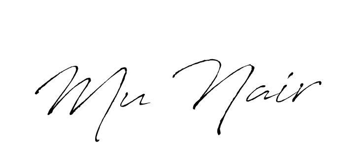 Once you've used our free online signature maker to create your best signature Antro_Vectra style, it's time to enjoy all of the benefits that Mu Nair name signing documents. Mu Nair signature style 6 images and pictures png