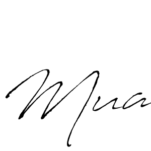 Also we have Mua name is the best signature style. Create professional handwritten signature collection using Antro_Vectra autograph style. Mua signature style 6 images and pictures png