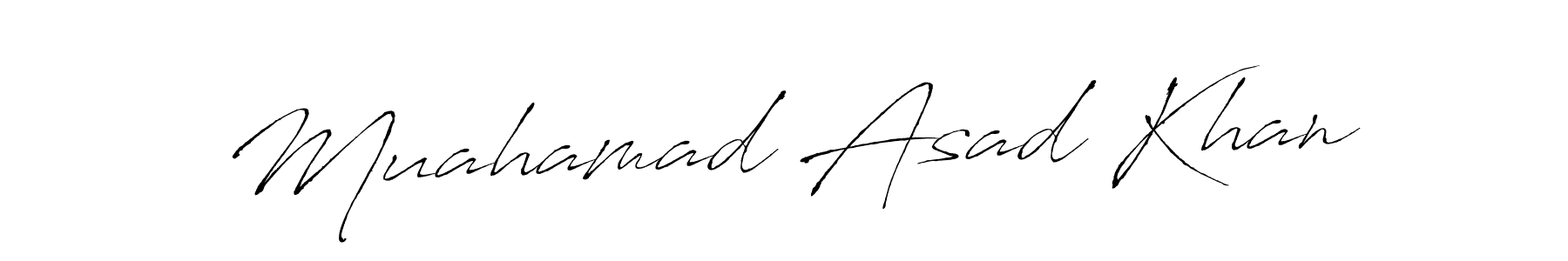 You should practise on your own different ways (Antro_Vectra) to write your name (Muahamad Asad Khan) in signature. don't let someone else do it for you. Muahamad Asad Khan signature style 6 images and pictures png