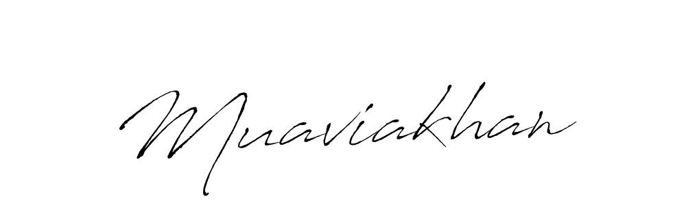 if you are searching for the best signature style for your name Muaviakhan. so please give up your signature search. here we have designed multiple signature styles  using Antro_Vectra. Muaviakhan signature style 6 images and pictures png