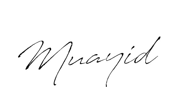 How to make Muayid name signature. Use Antro_Vectra style for creating short signs online. This is the latest handwritten sign. Muayid signature style 6 images and pictures png