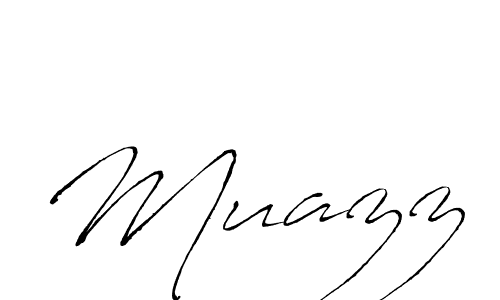 You should practise on your own different ways (Antro_Vectra) to write your name (Muazz) in signature. don't let someone else do it for you. Muazz signature style 6 images and pictures png