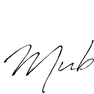 Also You can easily find your signature by using the search form. We will create Mub name handwritten signature images for you free of cost using Antro_Vectra sign style. Mub signature style 6 images and pictures png