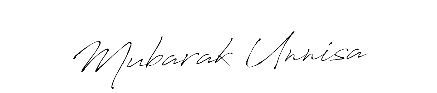 Also we have Mubarak Unnisa name is the best signature style. Create professional handwritten signature collection using Antro_Vectra autograph style. Mubarak Unnisa signature style 6 images and pictures png