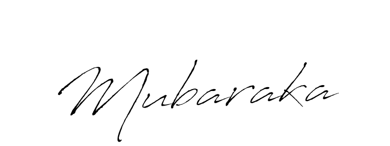 Design your own signature with our free online signature maker. With this signature software, you can create a handwritten (Antro_Vectra) signature for name Mubaraka. Mubaraka signature style 6 images and pictures png
