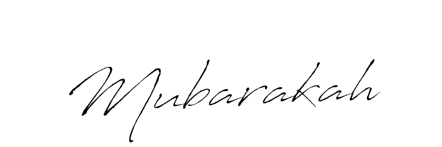 Design your own signature with our free online signature maker. With this signature software, you can create a handwritten (Antro_Vectra) signature for name Mubarakah. Mubarakah signature style 6 images and pictures png