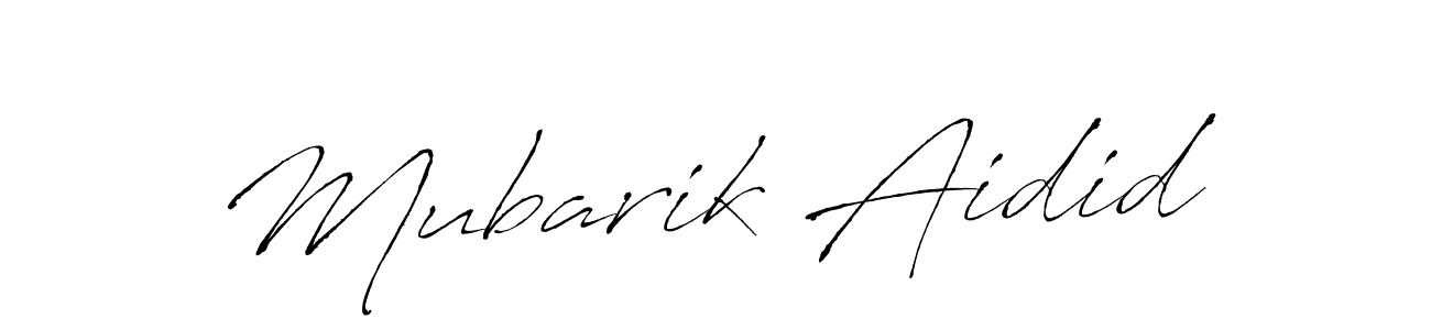 Make a beautiful signature design for name Mubarik Aidid. Use this online signature maker to create a handwritten signature for free. Mubarik Aidid signature style 6 images and pictures png