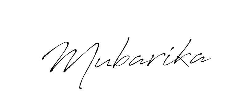 Antro_Vectra is a professional signature style that is perfect for those who want to add a touch of class to their signature. It is also a great choice for those who want to make their signature more unique. Get Mubarika name to fancy signature for free. Mubarika signature style 6 images and pictures png