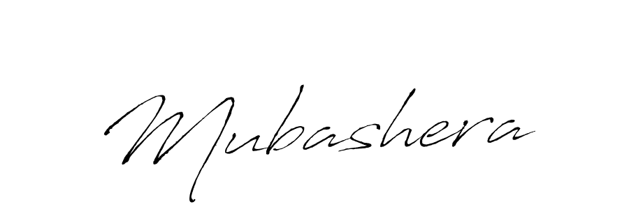 Mubashera stylish signature style. Best Handwritten Sign (Antro_Vectra) for my name. Handwritten Signature Collection Ideas for my name Mubashera. Mubashera signature style 6 images and pictures png