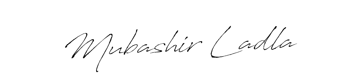Antro_Vectra is a professional signature style that is perfect for those who want to add a touch of class to their signature. It is also a great choice for those who want to make their signature more unique. Get Mubashir Ladla name to fancy signature for free. Mubashir Ladla signature style 6 images and pictures png