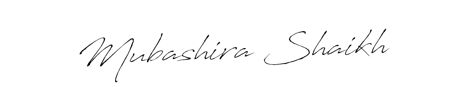 Make a beautiful signature design for name Mubashira Shaikh. Use this online signature maker to create a handwritten signature for free. Mubashira Shaikh signature style 6 images and pictures png