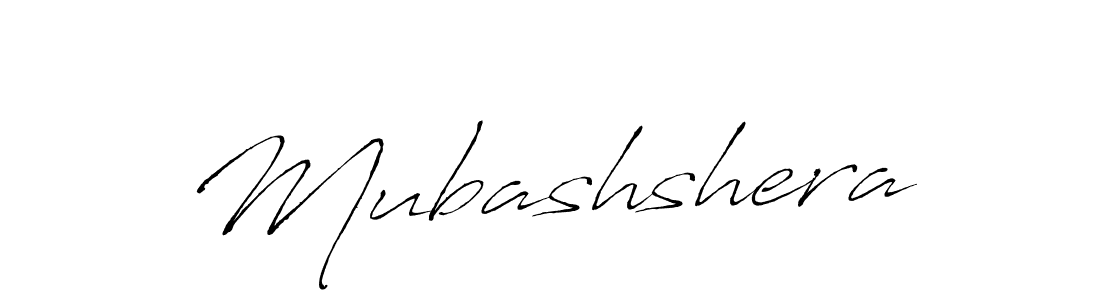 Also we have Mubashshera name is the best signature style. Create professional handwritten signature collection using Antro_Vectra autograph style. Mubashshera signature style 6 images and pictures png