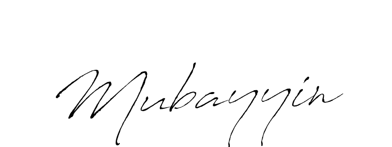 Design your own signature with our free online signature maker. With this signature software, you can create a handwritten (Antro_Vectra) signature for name Mubayyin. Mubayyin signature style 6 images and pictures png