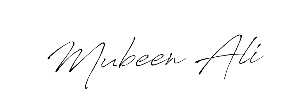 Also You can easily find your signature by using the search form. We will create Mubeen Ali name handwritten signature images for you free of cost using Antro_Vectra sign style. Mubeen Ali signature style 6 images and pictures png