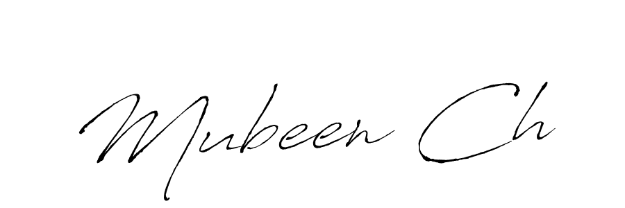 Also You can easily find your signature by using the search form. We will create Mubeen Ch name handwritten signature images for you free of cost using Antro_Vectra sign style. Mubeen Ch signature style 6 images and pictures png