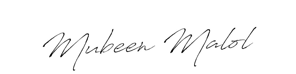 You should practise on your own different ways (Antro_Vectra) to write your name (Mubeen Malol) in signature. don't let someone else do it for you. Mubeen Malol signature style 6 images and pictures png