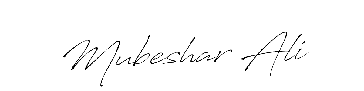 It looks lik you need a new signature style for name Mubeshar Ali. Design unique handwritten (Antro_Vectra) signature with our free signature maker in just a few clicks. Mubeshar Ali signature style 6 images and pictures png