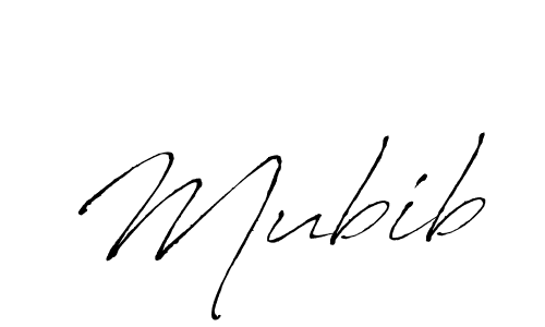 Design your own signature with our free online signature maker. With this signature software, you can create a handwritten (Antro_Vectra) signature for name Mubib. Mubib signature style 6 images and pictures png