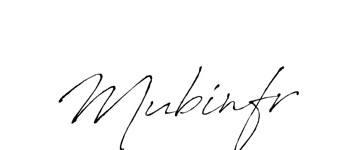 You should practise on your own different ways (Antro_Vectra) to write your name (Mubinfr) in signature. don't let someone else do it for you. Mubinfr signature style 6 images and pictures png