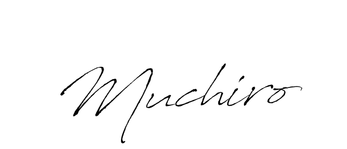 Also we have Muchiro name is the best signature style. Create professional handwritten signature collection using Antro_Vectra autograph style. Muchiro signature style 6 images and pictures png