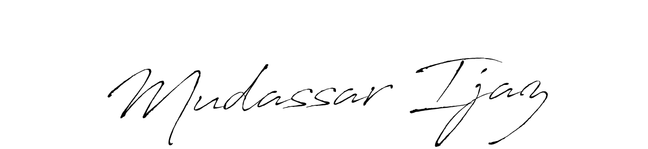 It looks lik you need a new signature style for name Mudassar Ijaz. Design unique handwritten (Antro_Vectra) signature with our free signature maker in just a few clicks. Mudassar Ijaz signature style 6 images and pictures png