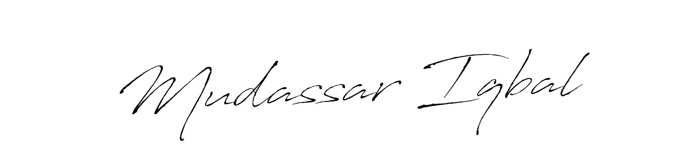 if you are searching for the best signature style for your name Mudassar Iqbal. so please give up your signature search. here we have designed multiple signature styles  using Antro_Vectra. Mudassar Iqbal signature style 6 images and pictures png