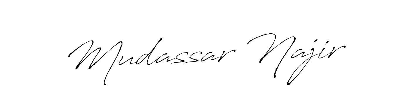 Make a beautiful signature design for name Mudassar Najir. Use this online signature maker to create a handwritten signature for free. Mudassar Najir signature style 6 images and pictures png