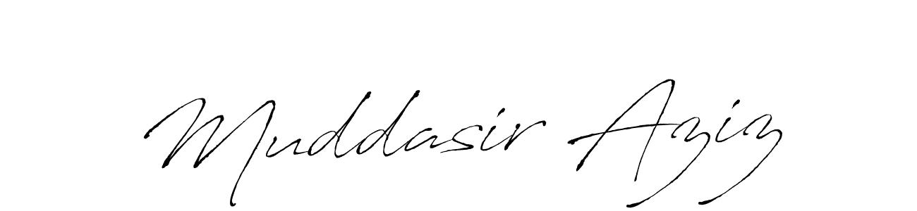 Similarly Antro_Vectra is the best handwritten signature design. Signature creator online .You can use it as an online autograph creator for name Muddasir Aziz. Muddasir Aziz signature style 6 images and pictures png