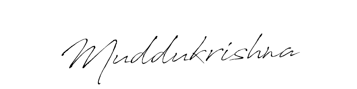 The best way (Antro_Vectra) to make a short signature is to pick only two or three words in your name. The name Muddukrishna include a total of six letters. For converting this name. Muddukrishna signature style 6 images and pictures png