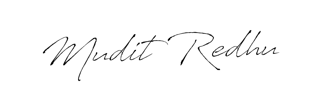 if you are searching for the best signature style for your name Mudit Redhu. so please give up your signature search. here we have designed multiple signature styles  using Antro_Vectra. Mudit Redhu signature style 6 images and pictures png