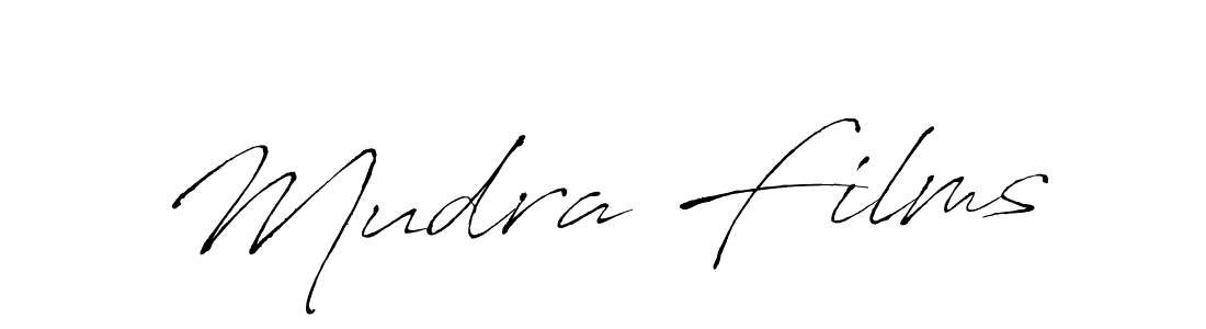How to make Mudra Films signature? Antro_Vectra is a professional autograph style. Create handwritten signature for Mudra Films name. Mudra Films signature style 6 images and pictures png