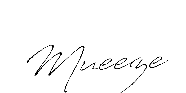 Create a beautiful signature design for name Mueeze. With this signature (Antro_Vectra) fonts, you can make a handwritten signature for free. Mueeze signature style 6 images and pictures png