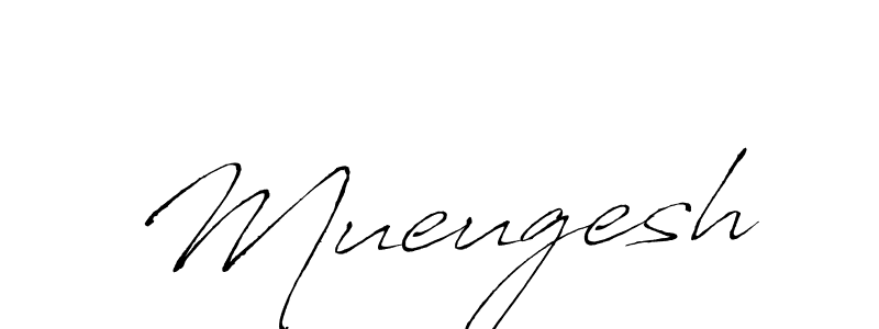 Use a signature maker to create a handwritten signature online. With this signature software, you can design (Antro_Vectra) your own signature for name Mueugesh. Mueugesh signature style 6 images and pictures png