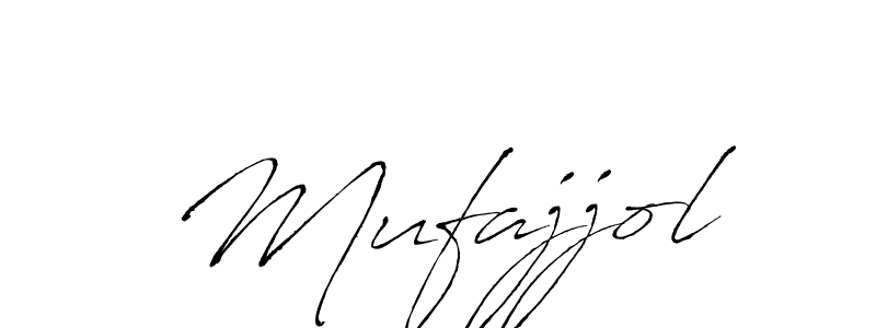 The best way (Antro_Vectra) to make a short signature is to pick only two or three words in your name. The name Mufajjol include a total of six letters. For converting this name. Mufajjol signature style 6 images and pictures png