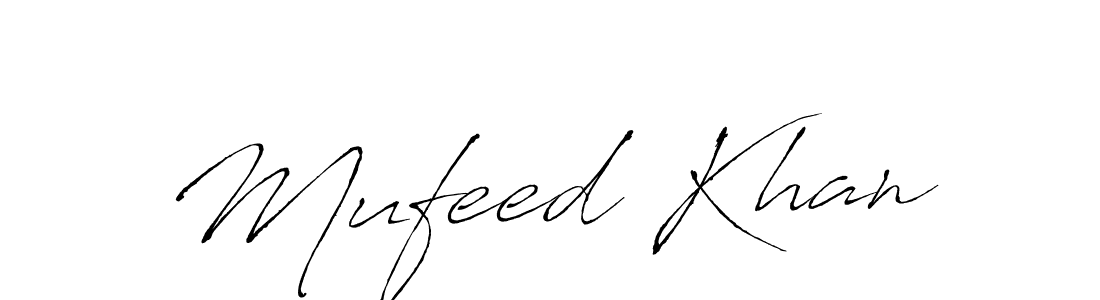 Use a signature maker to create a handwritten signature online. With this signature software, you can design (Antro_Vectra) your own signature for name Mufeed Khan. Mufeed Khan signature style 6 images and pictures png
