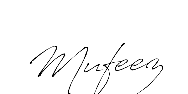 Antro_Vectra is a professional signature style that is perfect for those who want to add a touch of class to their signature. It is also a great choice for those who want to make their signature more unique. Get Mufeez name to fancy signature for free. Mufeez signature style 6 images and pictures png