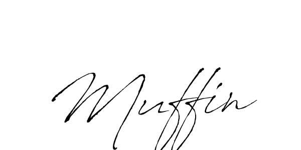 Use a signature maker to create a handwritten signature online. With this signature software, you can design (Antro_Vectra) your own signature for name Muffin. Muffin signature style 6 images and pictures png